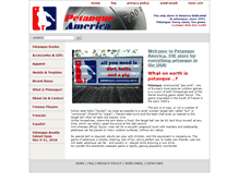 Tablet Screenshot of petanque-america.com